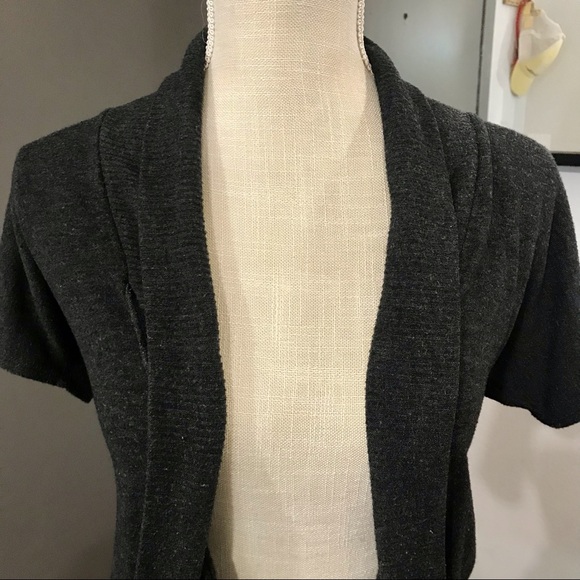 THE IMPECCABLE PIG Open Cardigan Short Sleeve Two Pockets - Picture 8 of 12